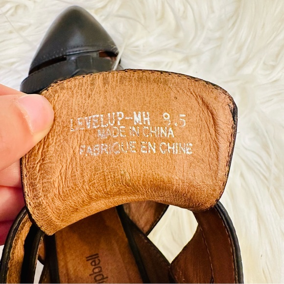 [SOLD] Jeffrey Campbell x Revolve Levelup Sandal Boots Black Leather US8.5 Alt - Picture 8 of 11